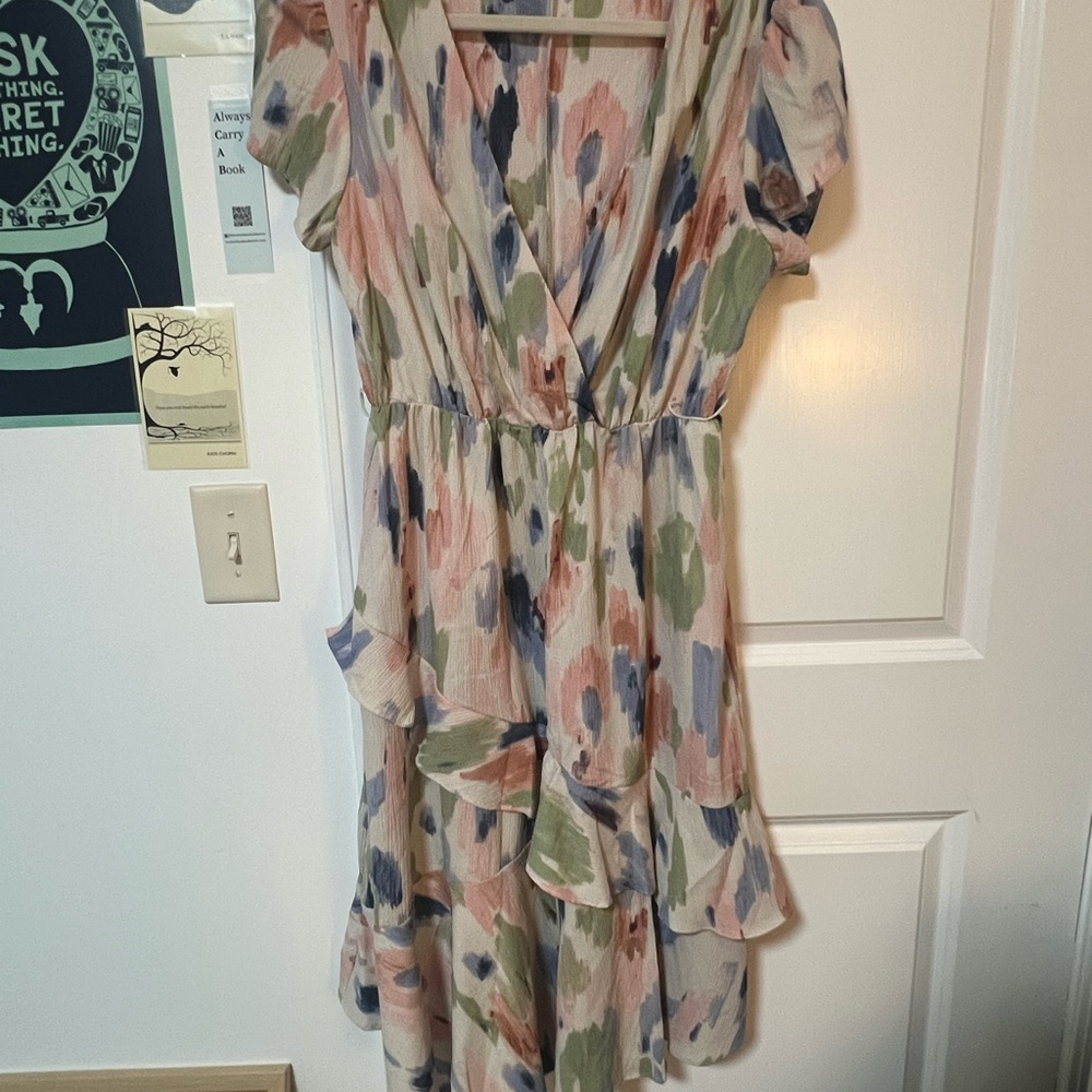 SOFIA by ViX Asymmetrical Pastel Dress